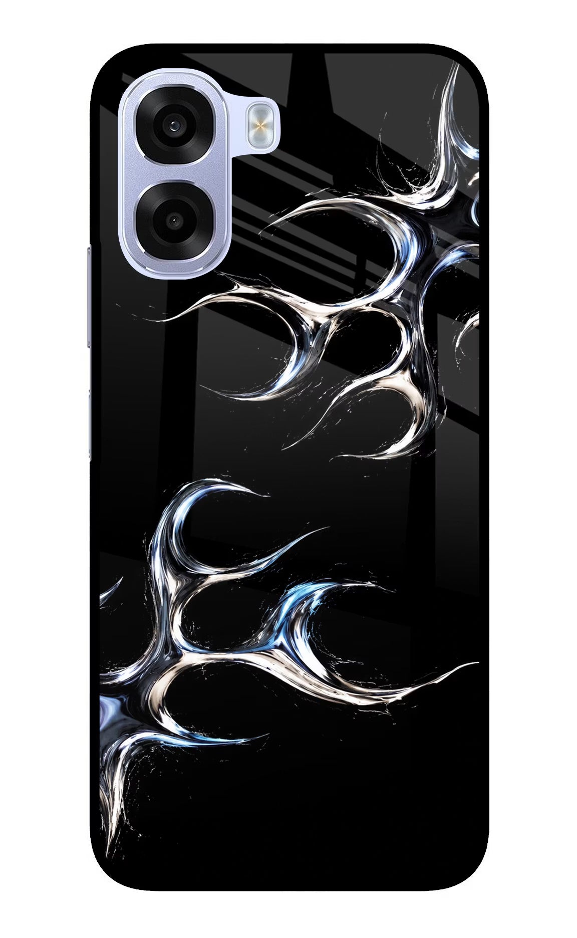Chrome Tribal OPPO K14x 5G Metal Case Back Cover by Casekaro