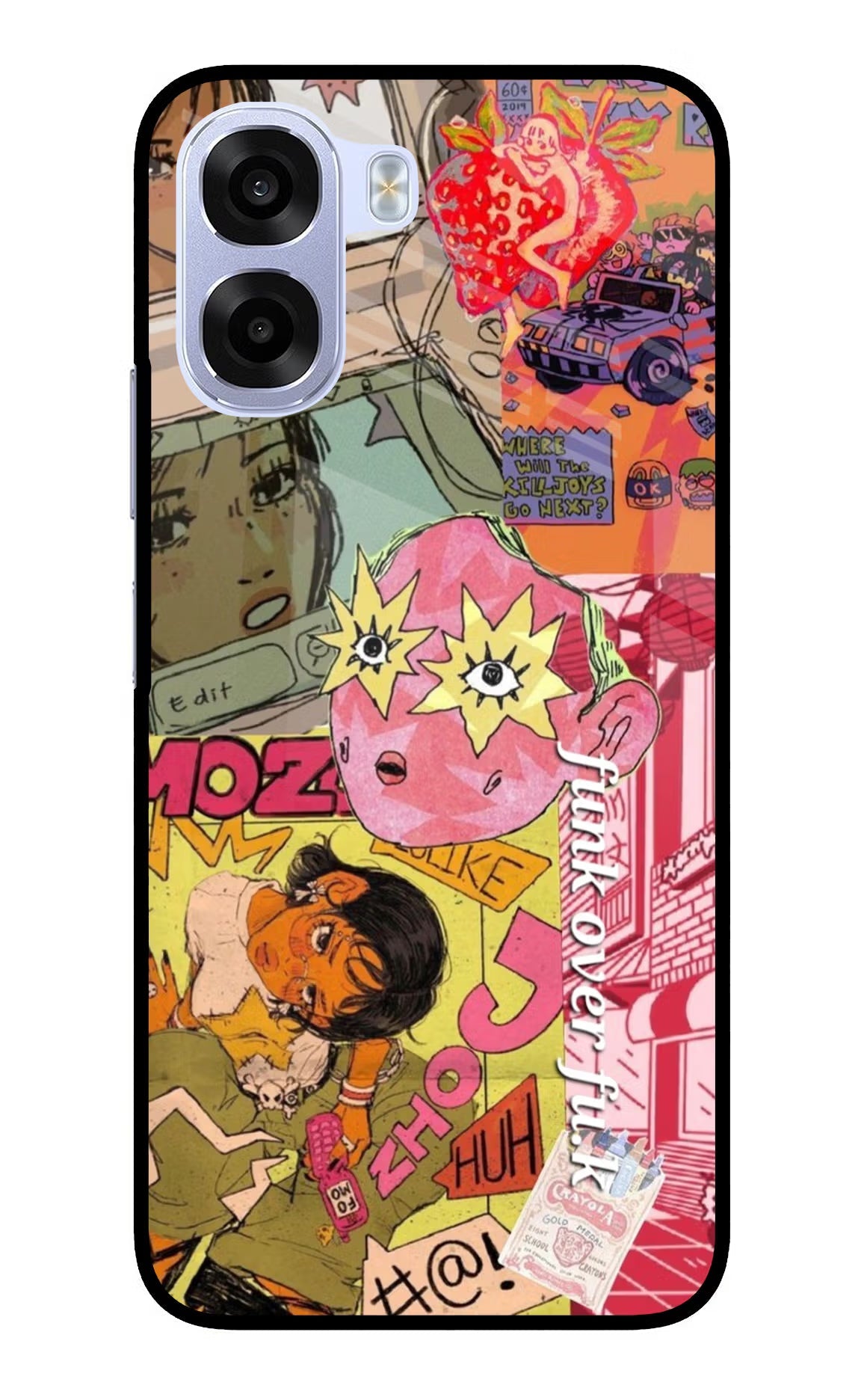 Funkover OPPO K14x 5G Metal Case Back Cover by Casekaro