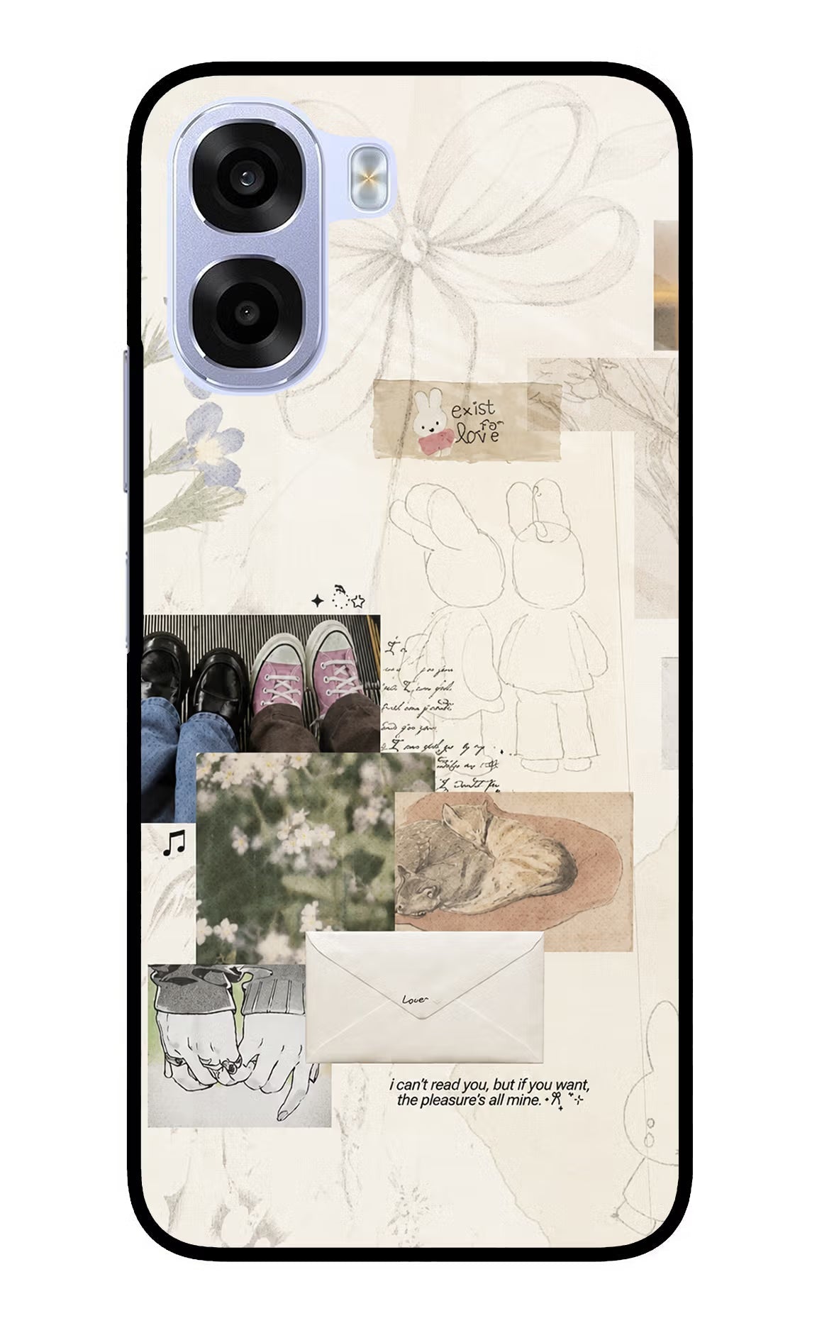 Soft Aesthetic OPPO K14x 5G Metal Case Back Cover by Casekaro