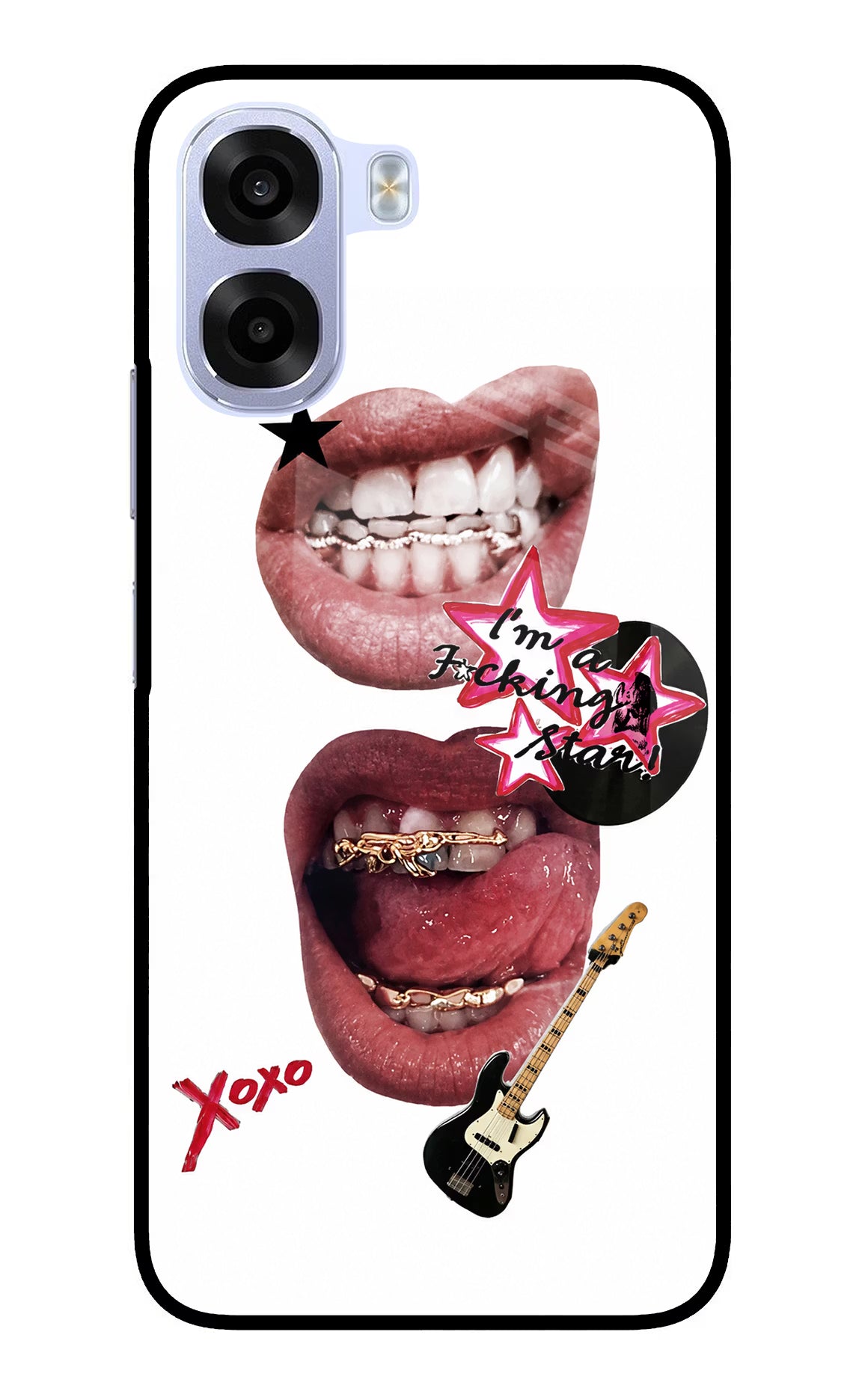 Rockstar OPPO K14x 5G Metal Case Back Cover by Casekaro