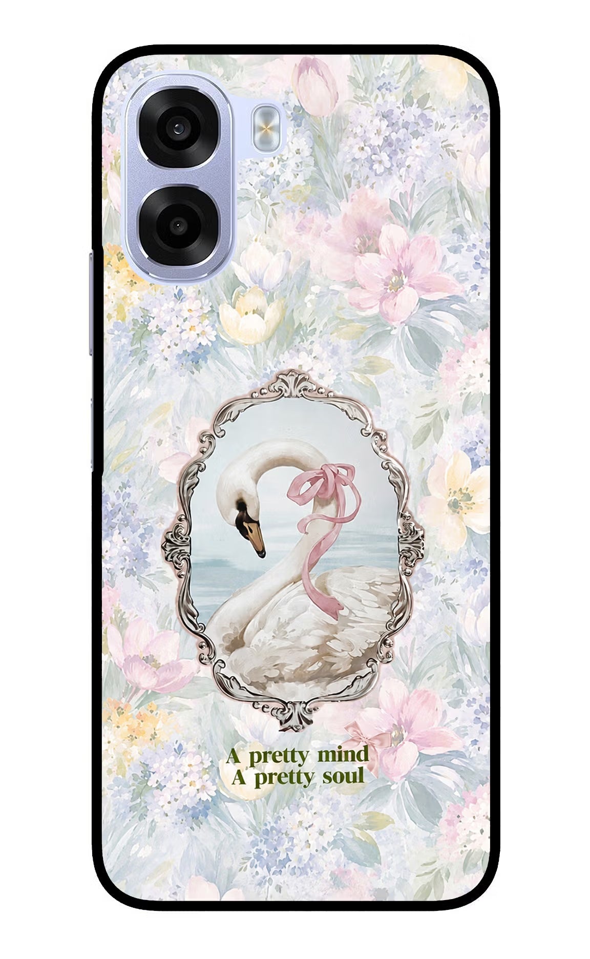 Pretty Mind Pretty Soul OPPO K14x 5G Metal Case Back Cover by Casekaro