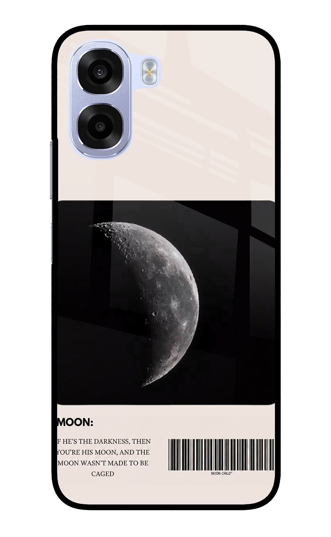 Moon Phase OPPO K14x 5G Metal Case Back Cover by Casekaro