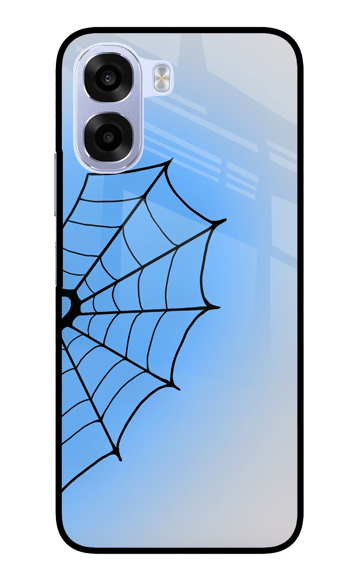 Blue Web OPPO K14x 5G Metal Case Back Cover by Casekaro