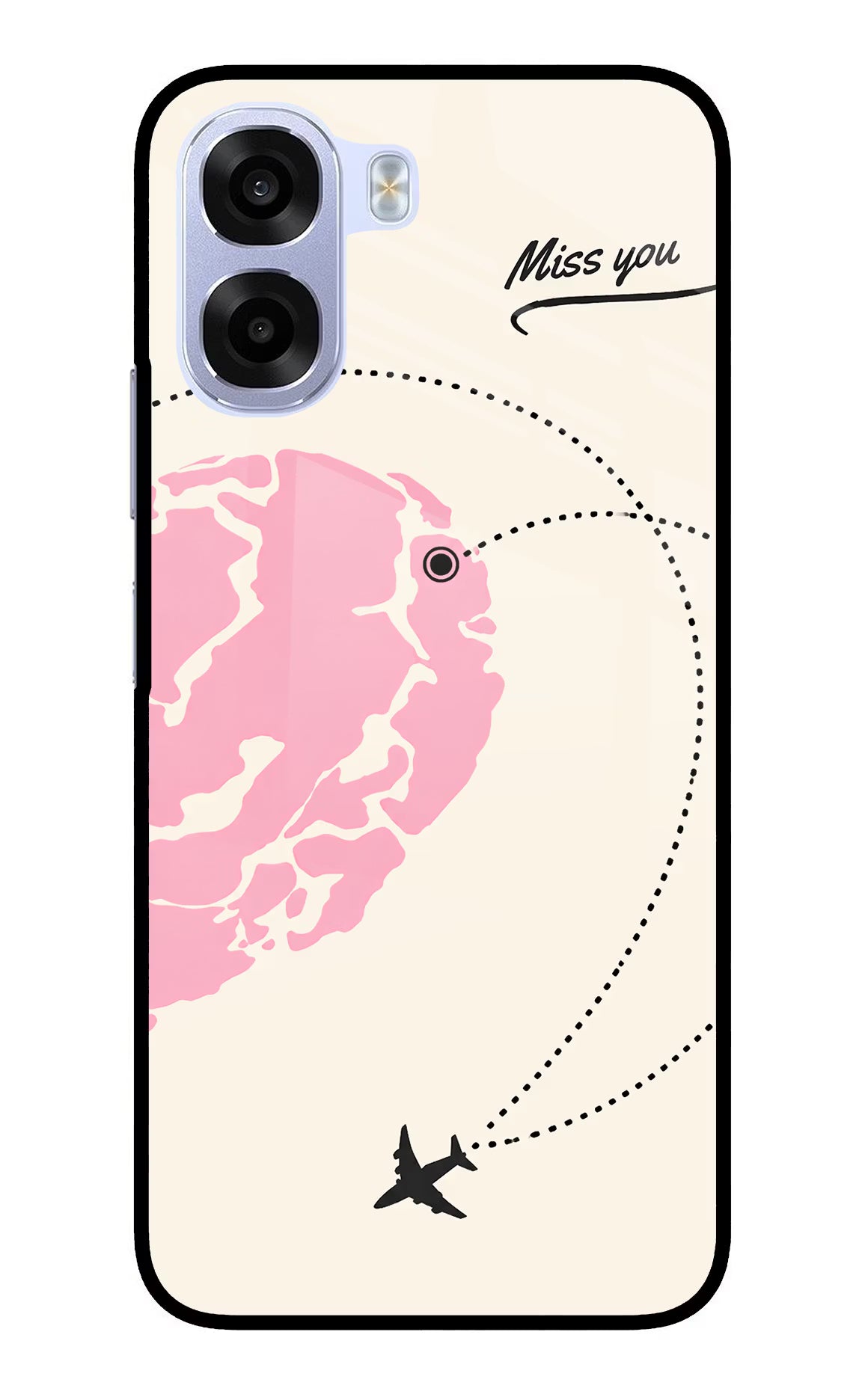 Miss Orbit OPPO K14x 5G Metal Case Back Cover by Casekaro