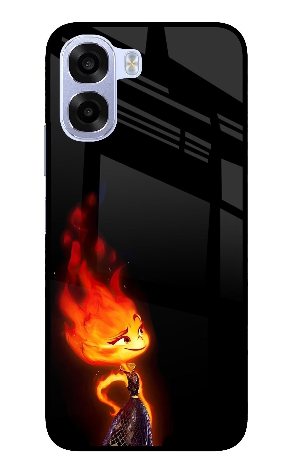 Ember Flame OPPO K14x 5G Metal Case Back Cover by Casekaro