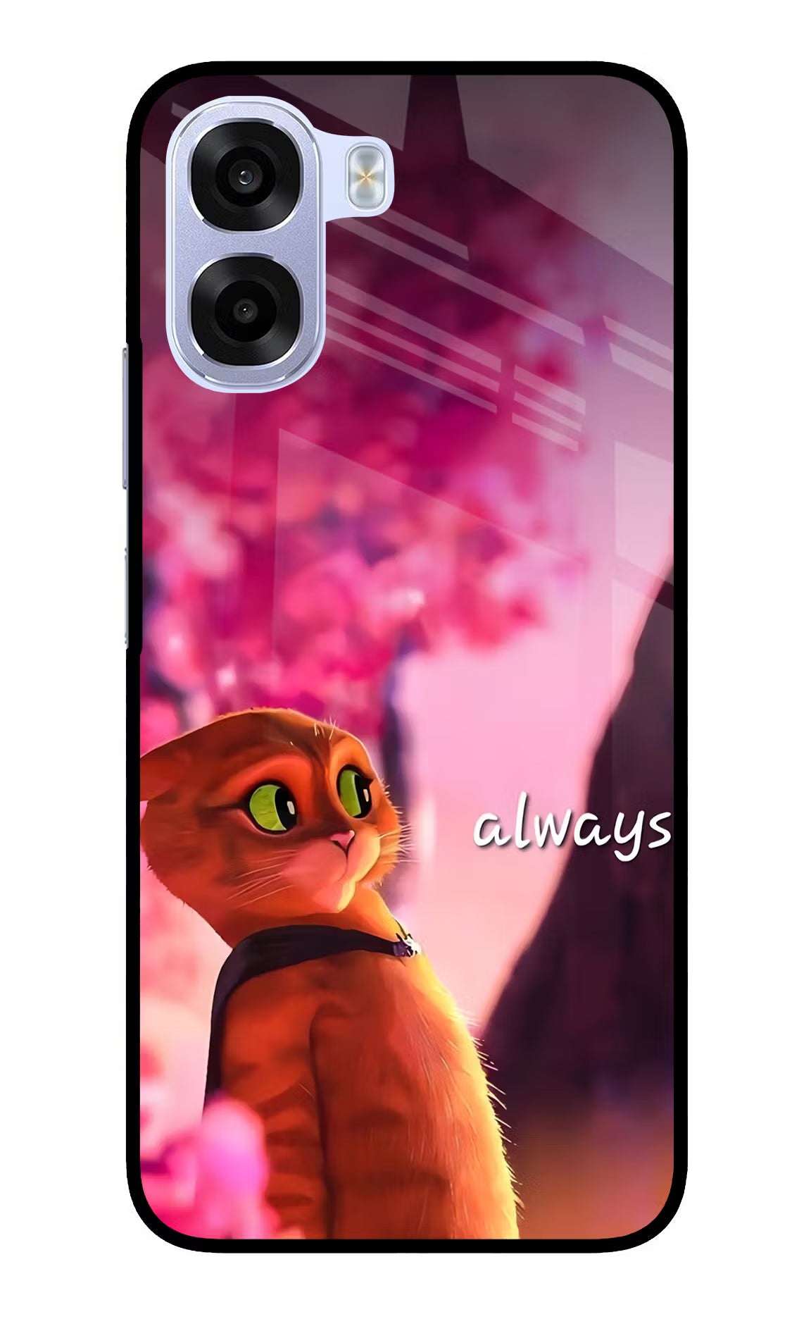 Always Cat OPPO K14x 5G Metal Case Back Cover by Casekaro