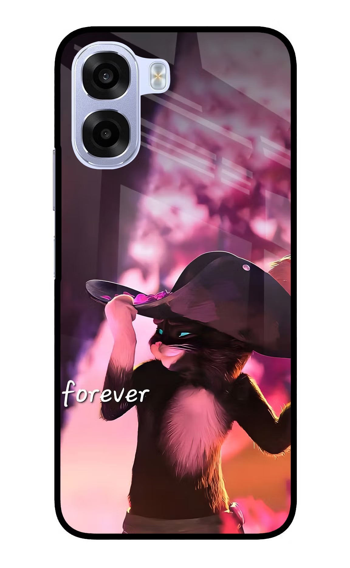 Forever Cat OPPO K14x 5G Metal Case Back Cover by Casekaro