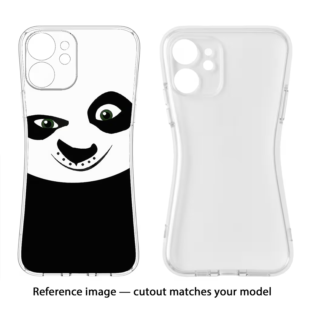 Panda iPhone X Soft Case Back Cover by Casekaro