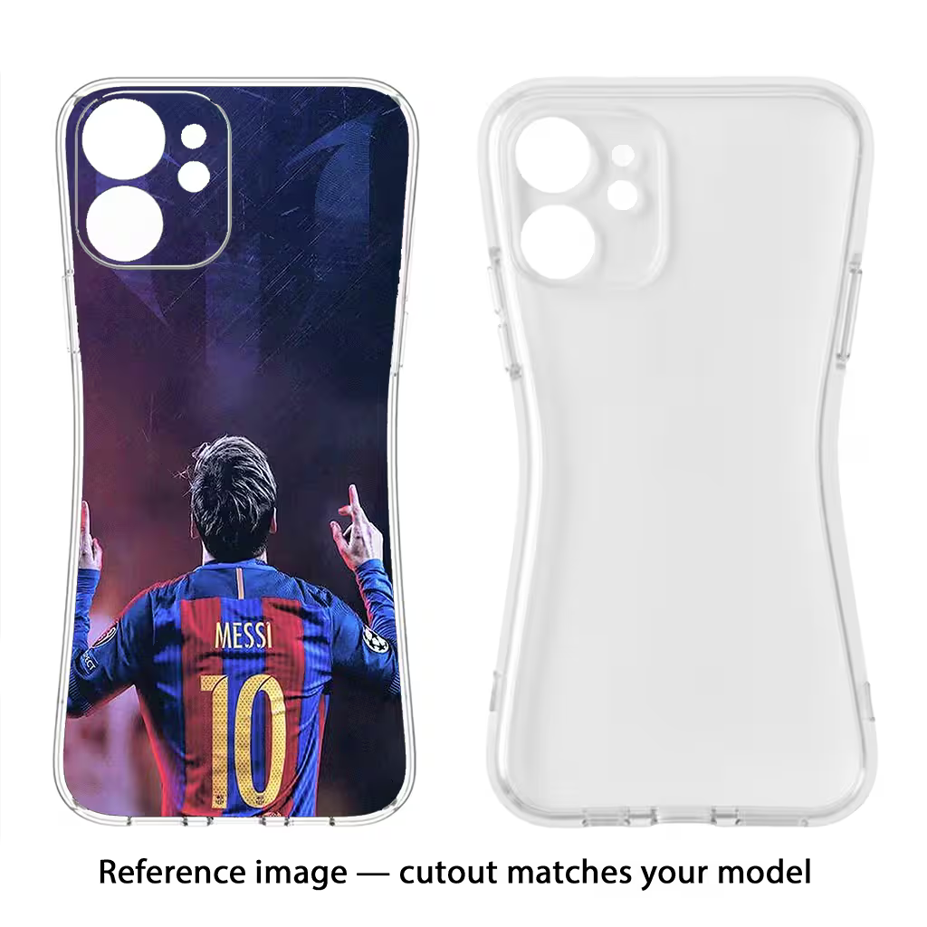 Messi iPhone 7/7s Soft Case Back Cover by Casekaro