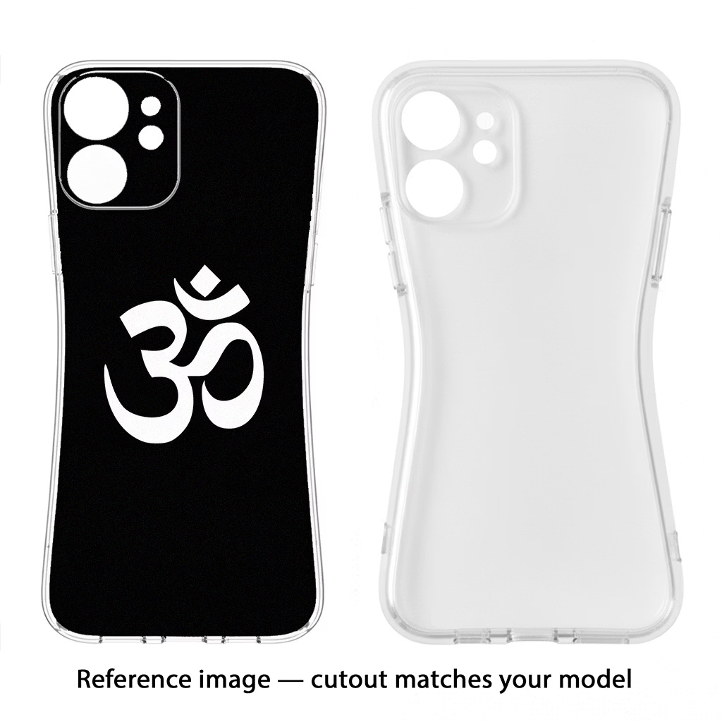 Om iPhone 5/5s Soft Case Back Cover by Casekaro