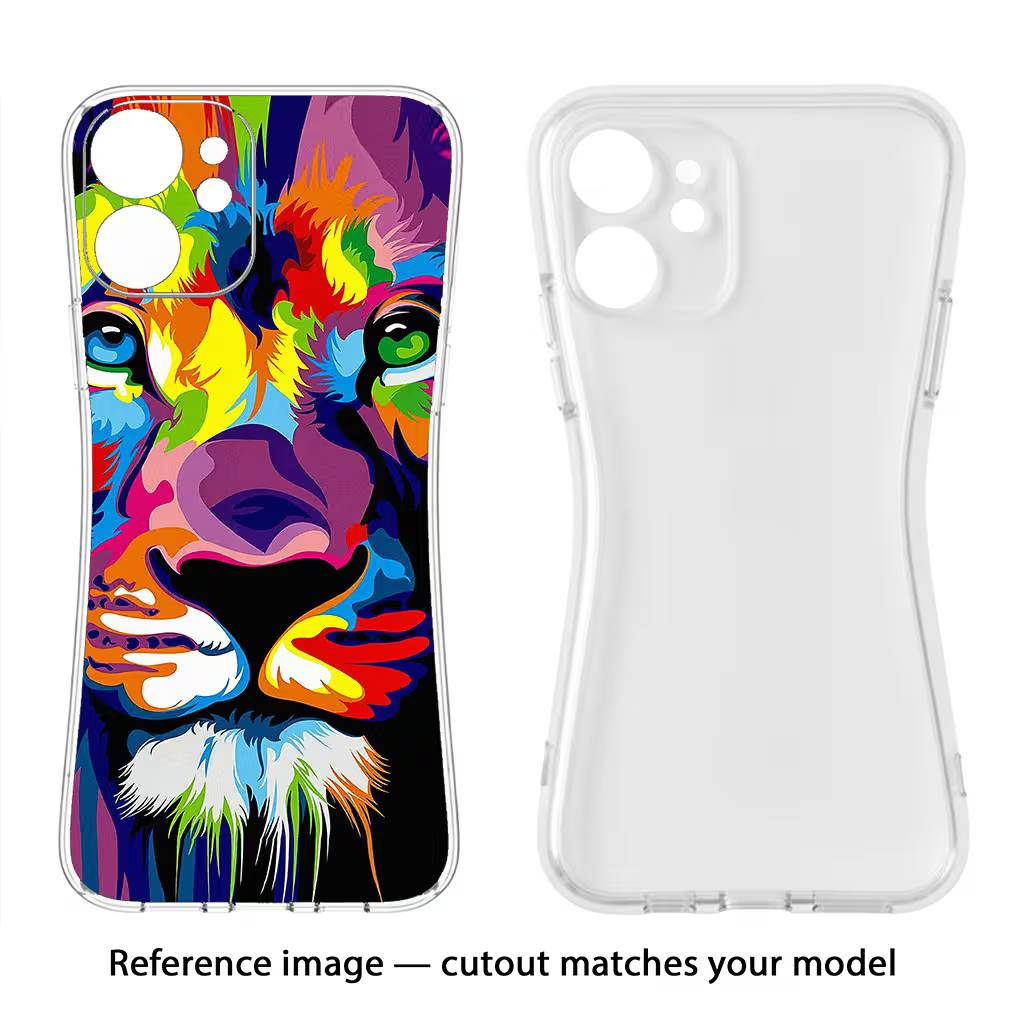 Lion iPhone 7/7s Soft Case Back Cover by Casekaro