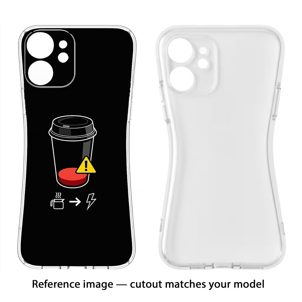 Coffee iPhone 6/6s Soft Case Back Cover by Casekaro