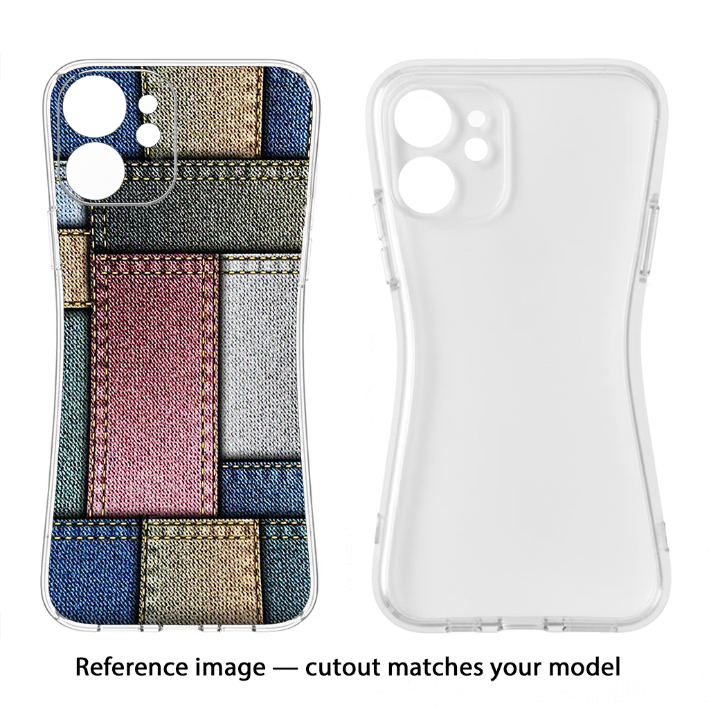 Multicolor Jeans Samsung S24 FE 5G Soft Case Back Cover by Casekaro