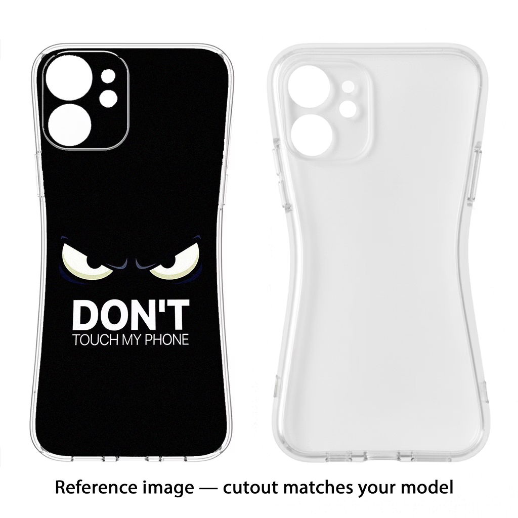 Don'T Touch My Phone CMF by Nothing Phone 1 Soft Case Back Cover by Casekaro