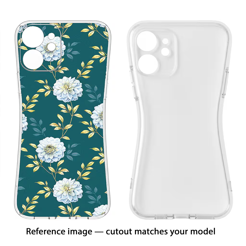 Flowers Mi A1 Soft Case Back Cover by Casekaro
