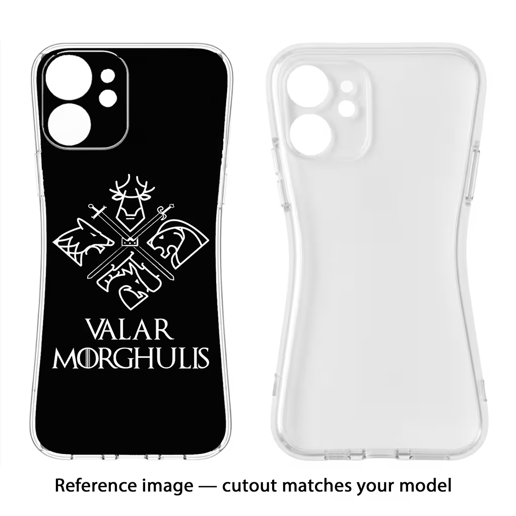 Valar Morghulis | Game Of Thrones iPhone 7/7s Soft Case Back Cover by Casekaro