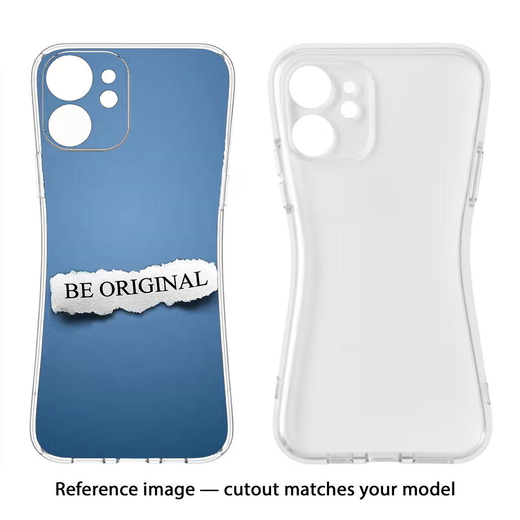 Be Original iPhone 7/7s Soft Case Back Cover by Casekaro