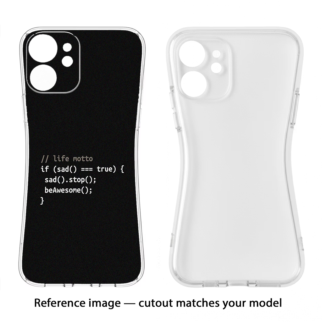 Life Motto Code CMF by Nothing Phone 1 Soft Case Back Cover by Casekaro