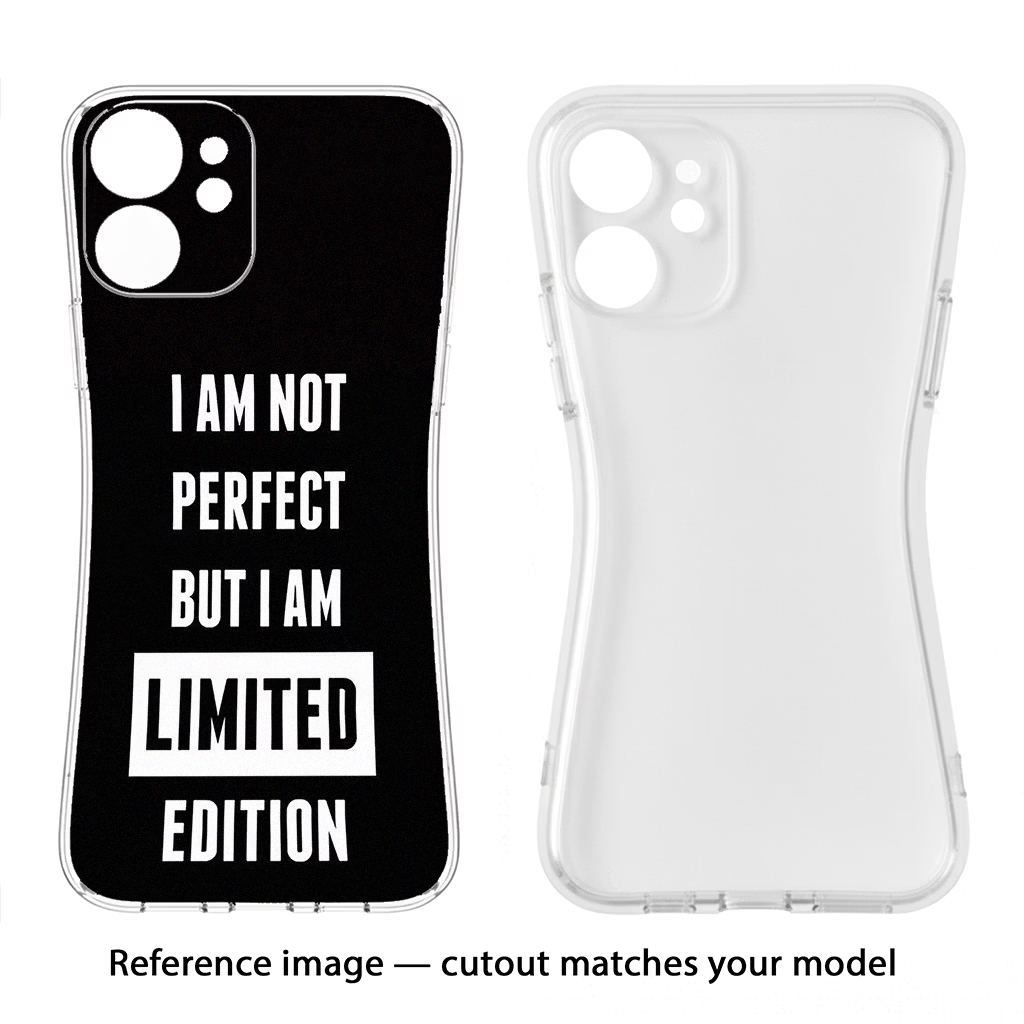 I Am Not Perfect But I Am Limited Edition Samsung S24 FE 5G Soft Case Back Cover by Casekaro
