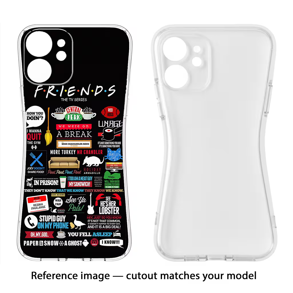FRIENDS Samsung A56 5G Soft Case Back Cover by Casekaro