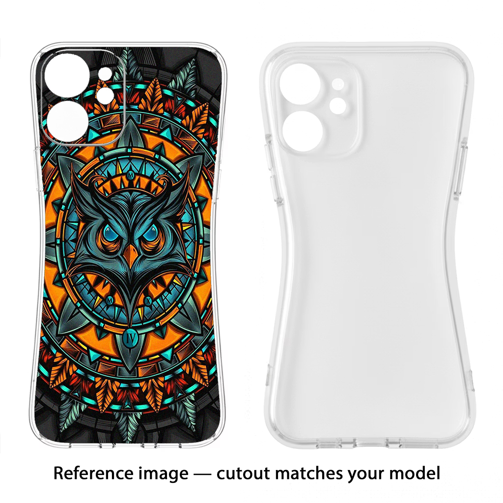 Angry Owl Art CMF by Nothing Phone 1 Soft Case Back Cover by Casekaro