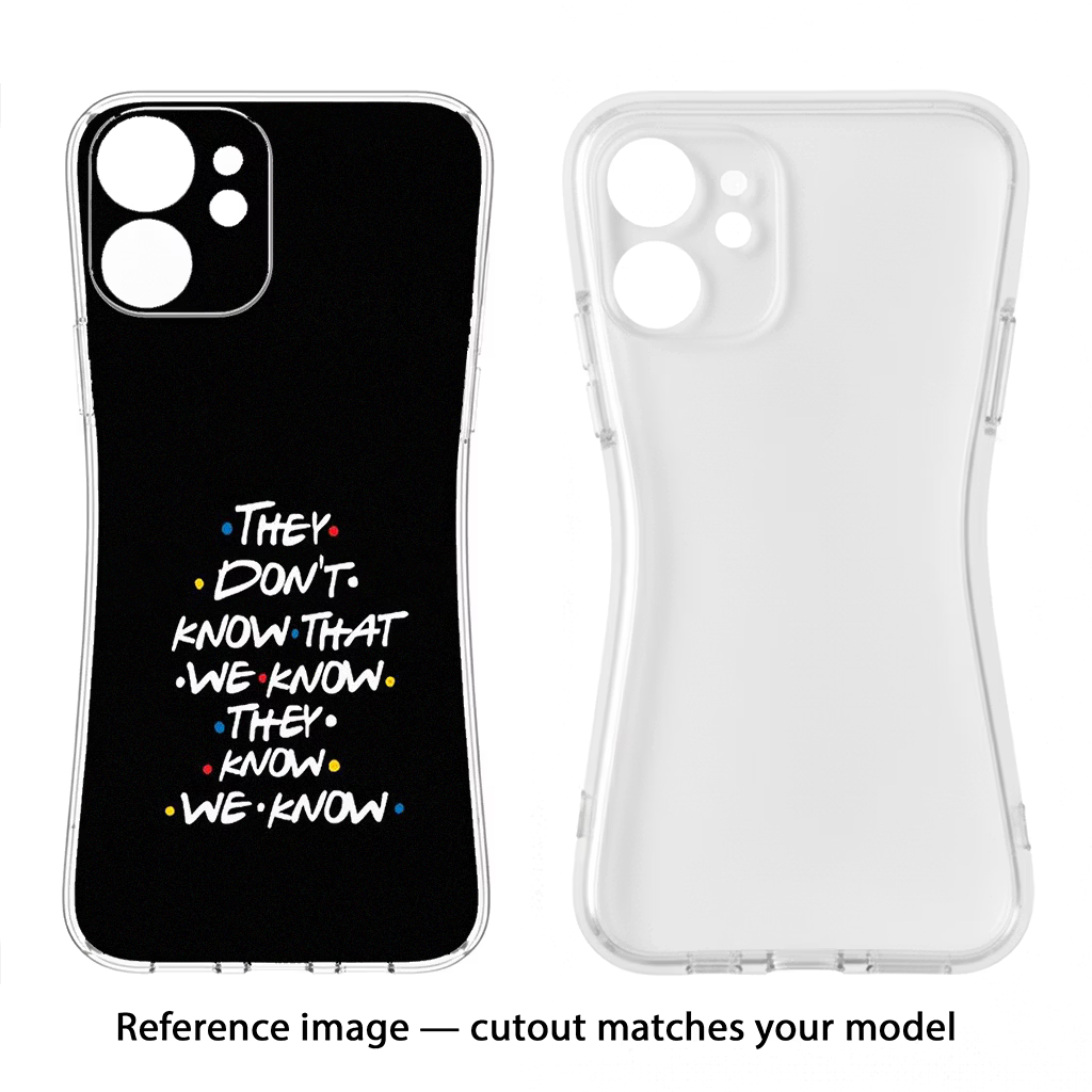FRIENDS Dialogue CMF by Nothing Phone 1 Soft Case Back Cover by Casekaro