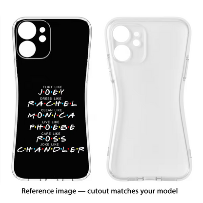FRIENDS Character Realme 14 Pro Plus 5G Soft Case Back Cover by Casekaro