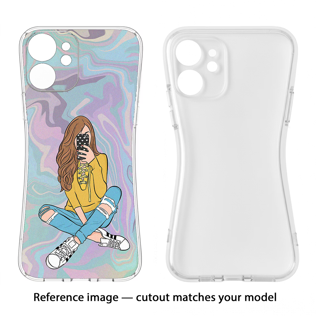 Selfie Girl Samsung S24 FE 5G Soft Case Back Cover by Casekaro