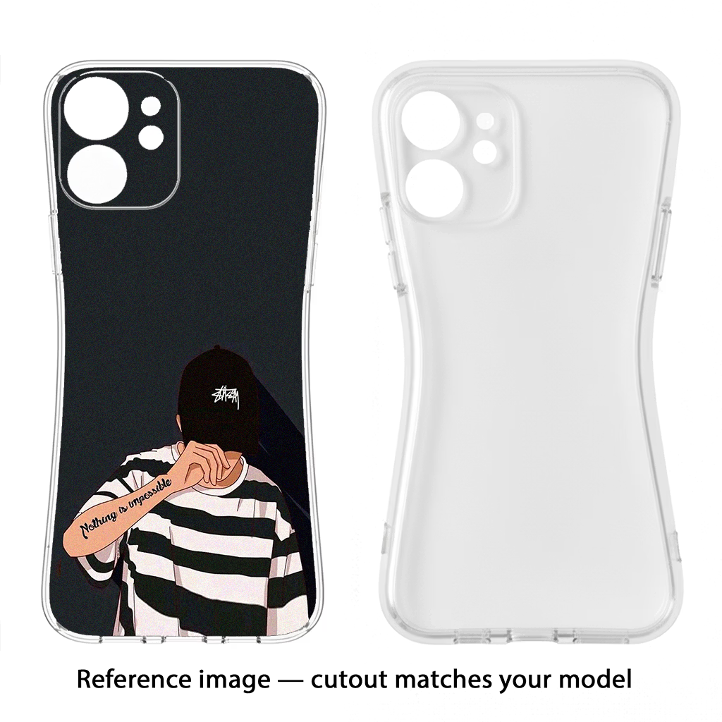 Aesthetic Boy Samsung S24 FE 5G Soft Case Back Cover by Casekaro