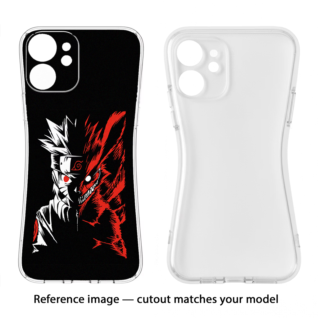 Naruto Two Face iPhone 16 Pro Soft Case Back Cover by Casekaro