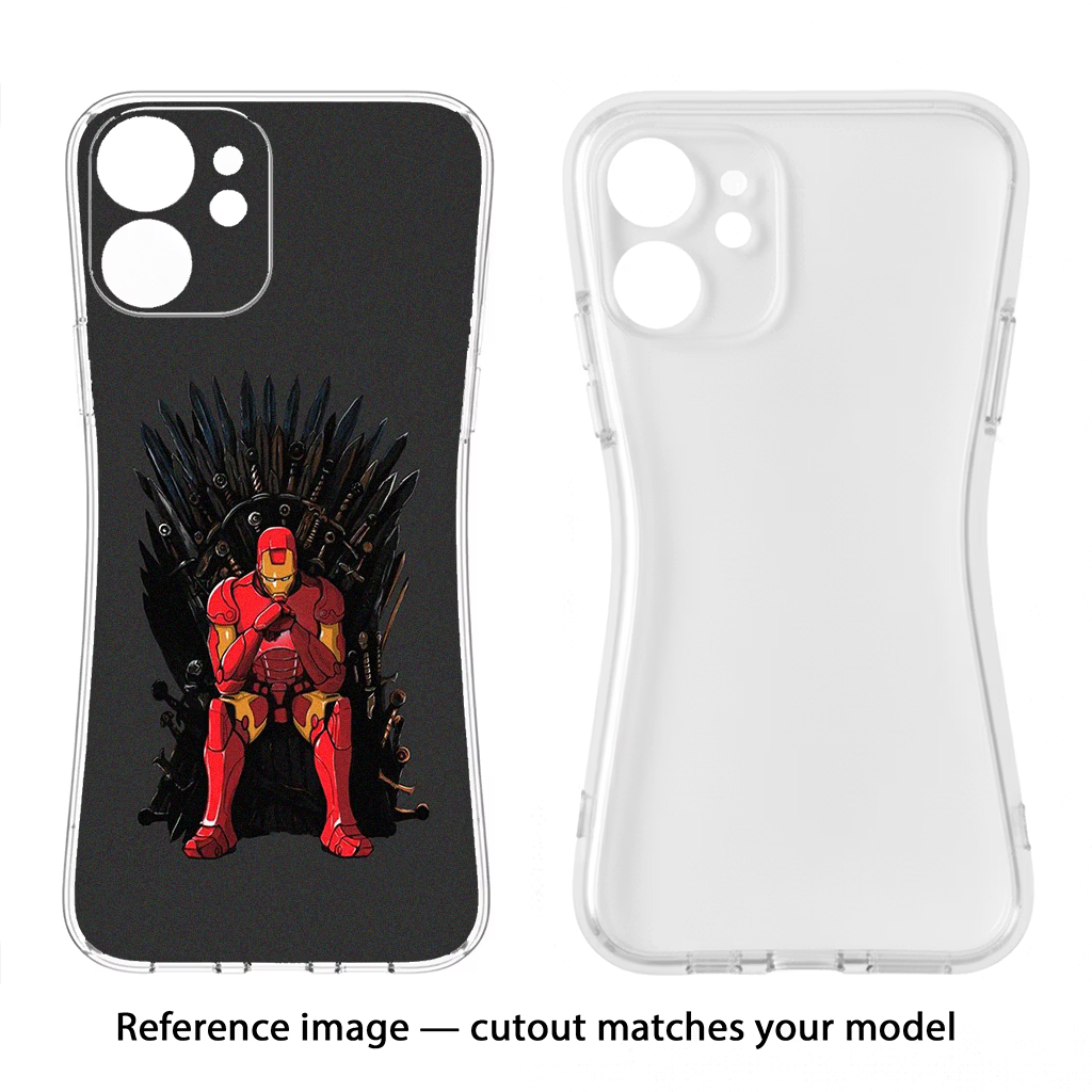 Ironman Throne Samsung S24 FE 5G Soft Case Back Cover by Casekaro