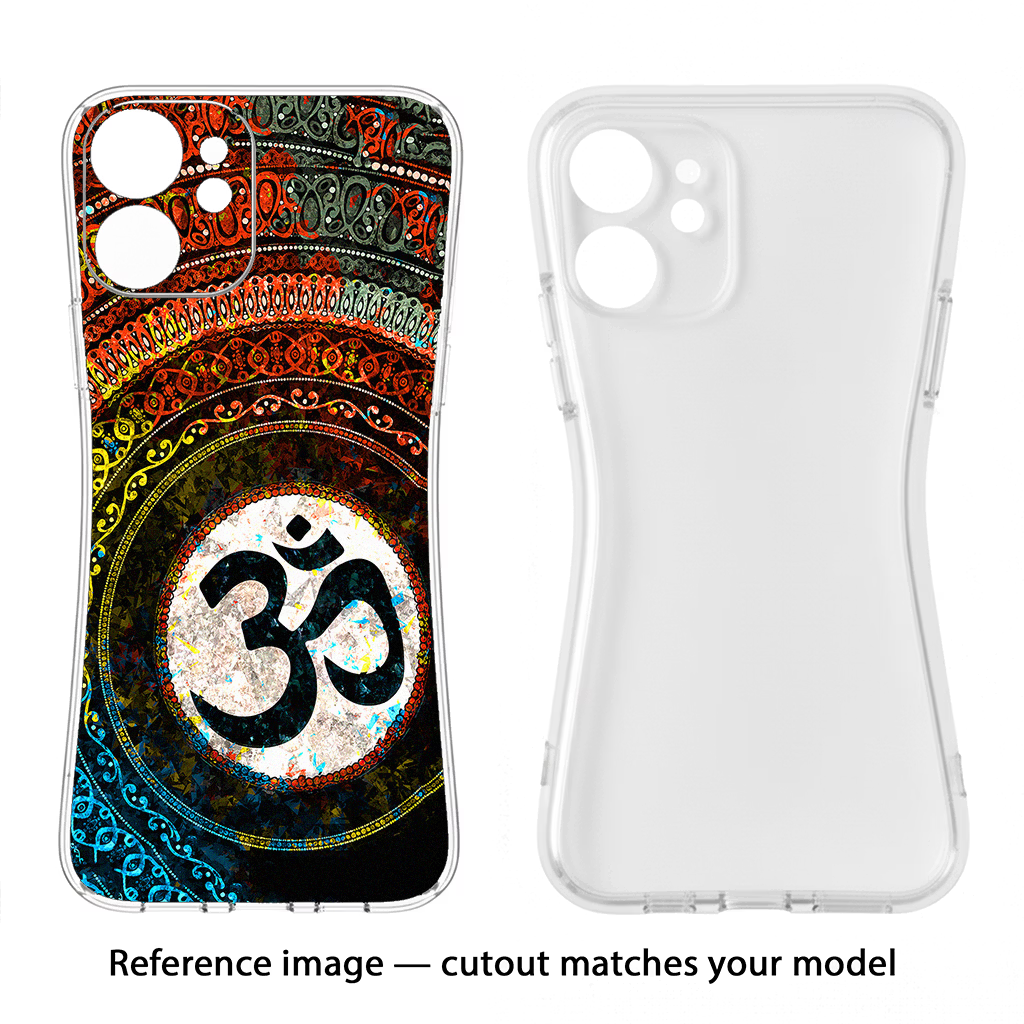 Om Cultural CMF by Nothing Phone 1 Soft Case Back Cover by Casekaro