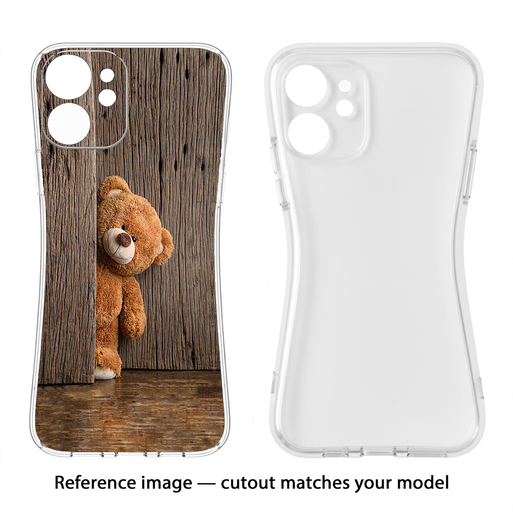 Teddy Wooden Samsung S24 FE 5G Soft Case Back Cover by Casekaro
