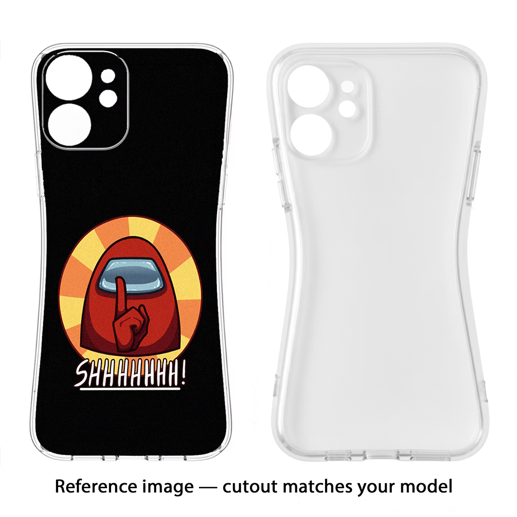 Among Us Shhh! CMF by Nothing Phone 1 Soft Case Back Cover by Casekaro