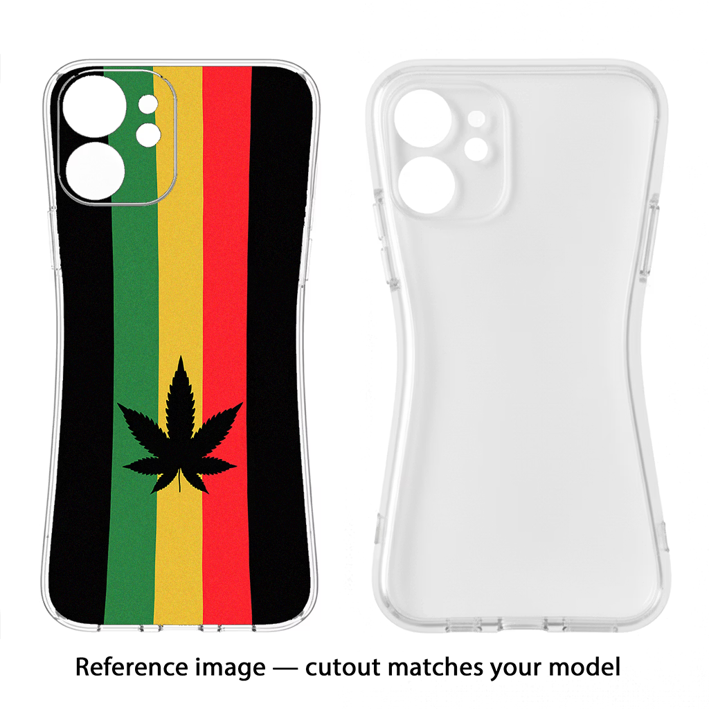 Weed Flag CMF by Nothing Phone 1 Soft Case Back Cover by Casekaro