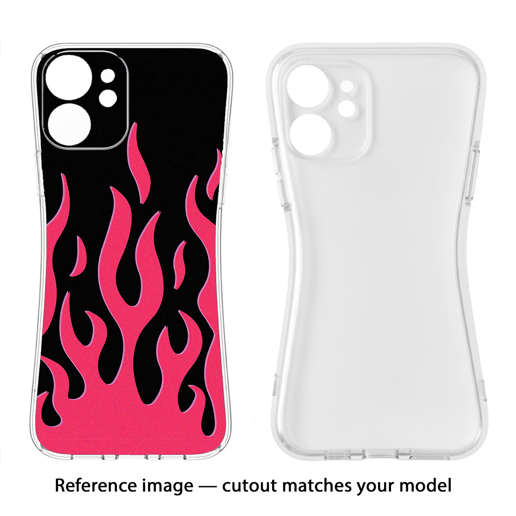 Fire Flames CMF by Nothing Phone 1 Soft Case Back Cover by Casekaro