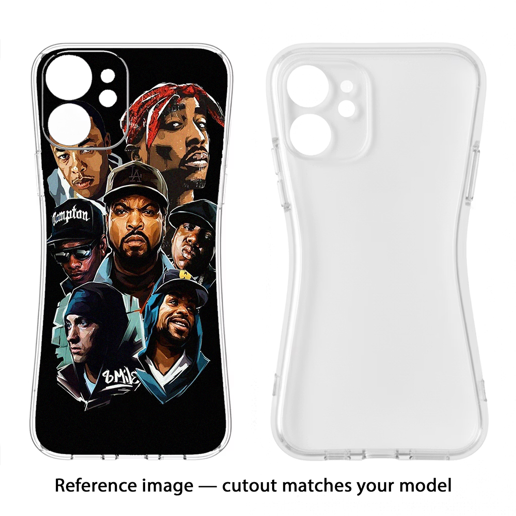 Rappers Samsung S24 FE 5G Soft Case Back Cover by Casekaro