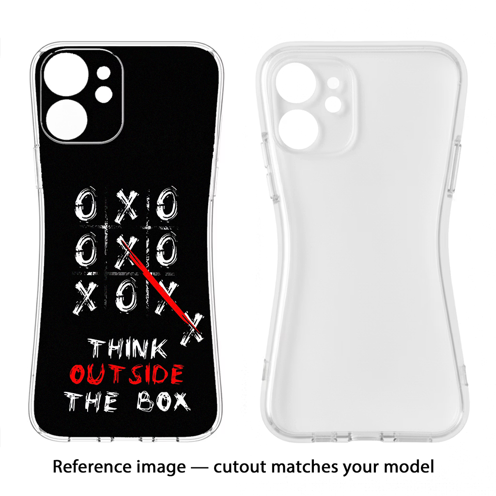 Think out of the BOX CMF by Nothing Phone 1 Soft Case Back Cover by Casekaro