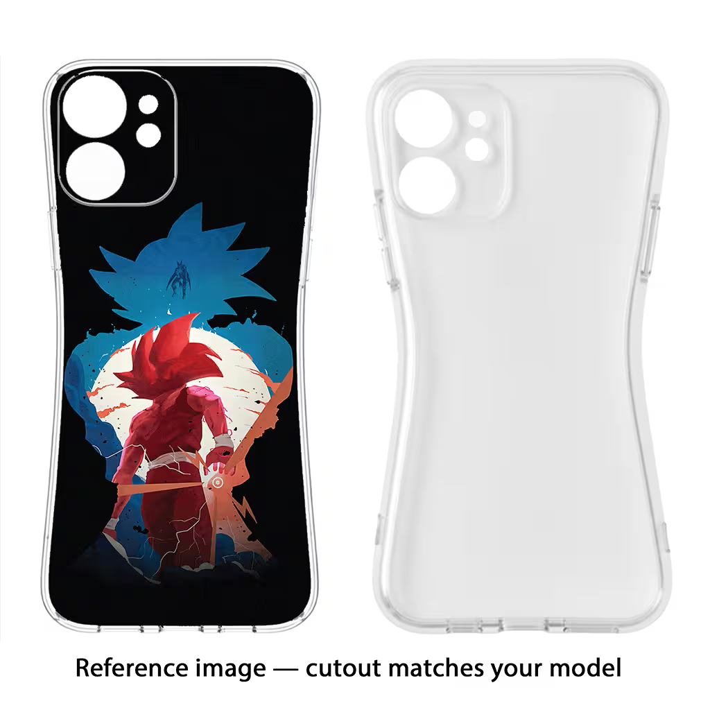 Goku iPhone XR Soft Case Back Cover by Casekaro