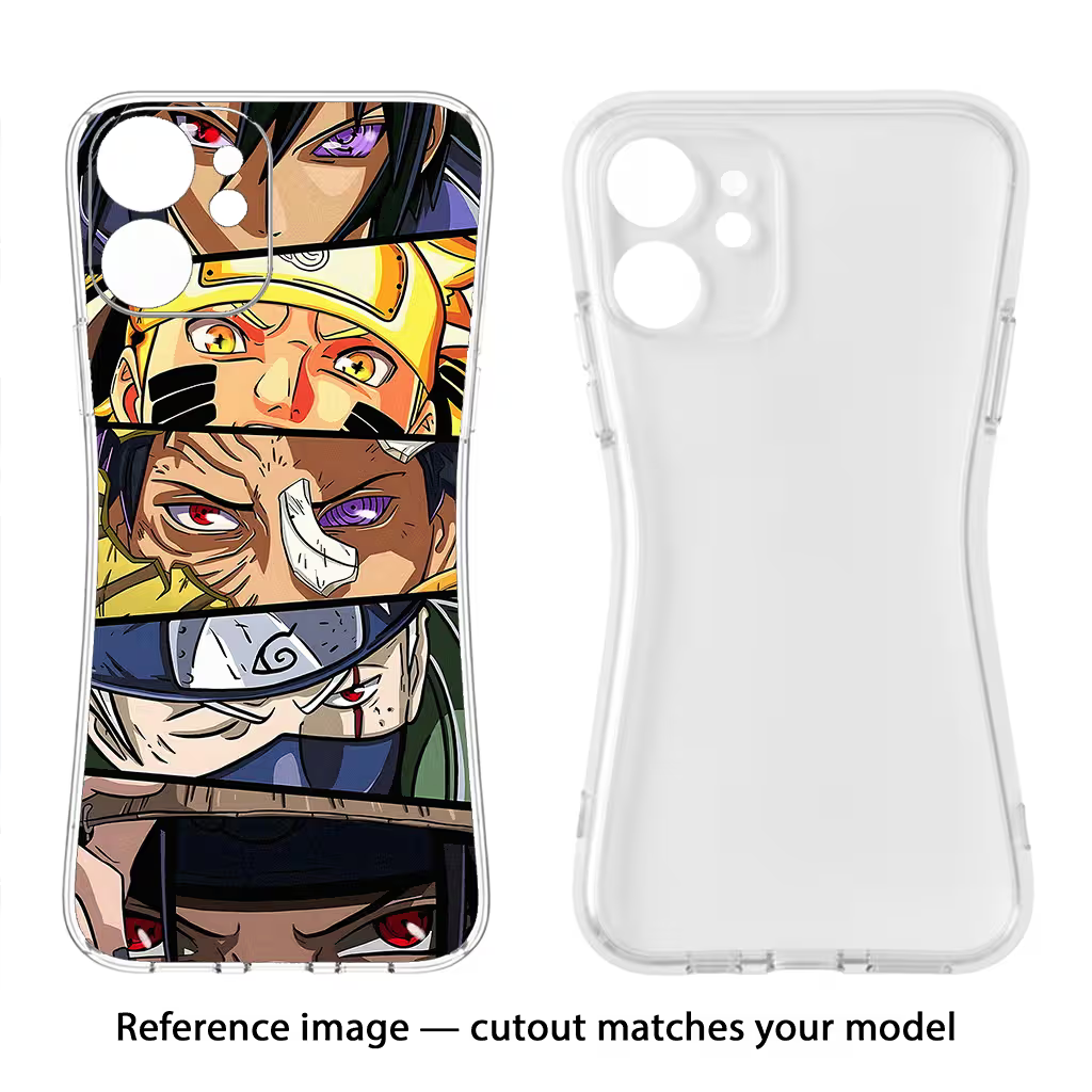 Naruto Character Vivo V29E Soft Case Back Cover by Casekaro
