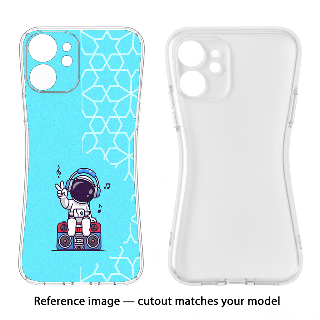 Cute Astronaut Chilling CMF by Nothing Phone 1 Soft Case Back Cover by Casekaro