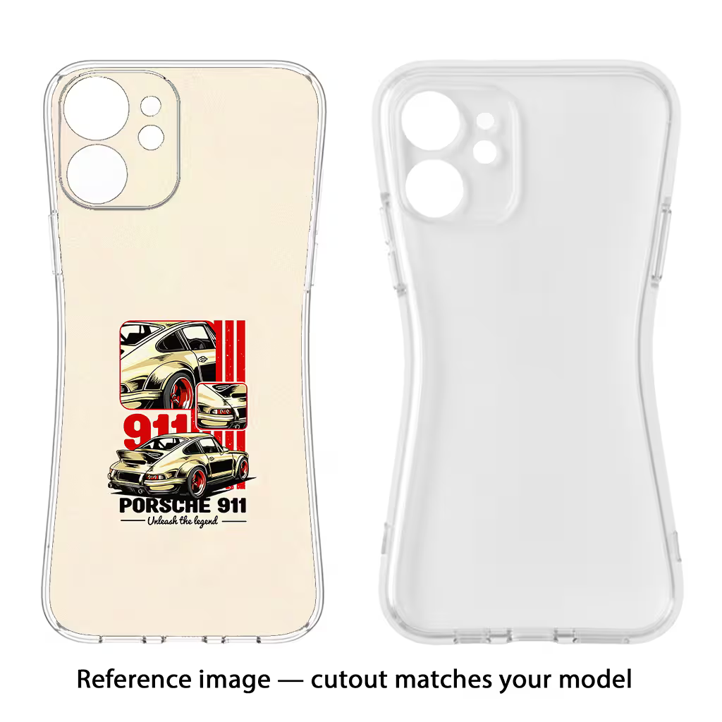 Classic Porsche 911 Vivo T4x 5G Soft Case Back Cover by Casekaro
