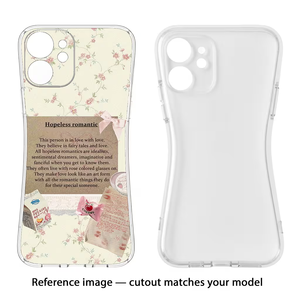 Hopeless Romantic Samsung A56 5G Soft Case Back Cover by Casekaro