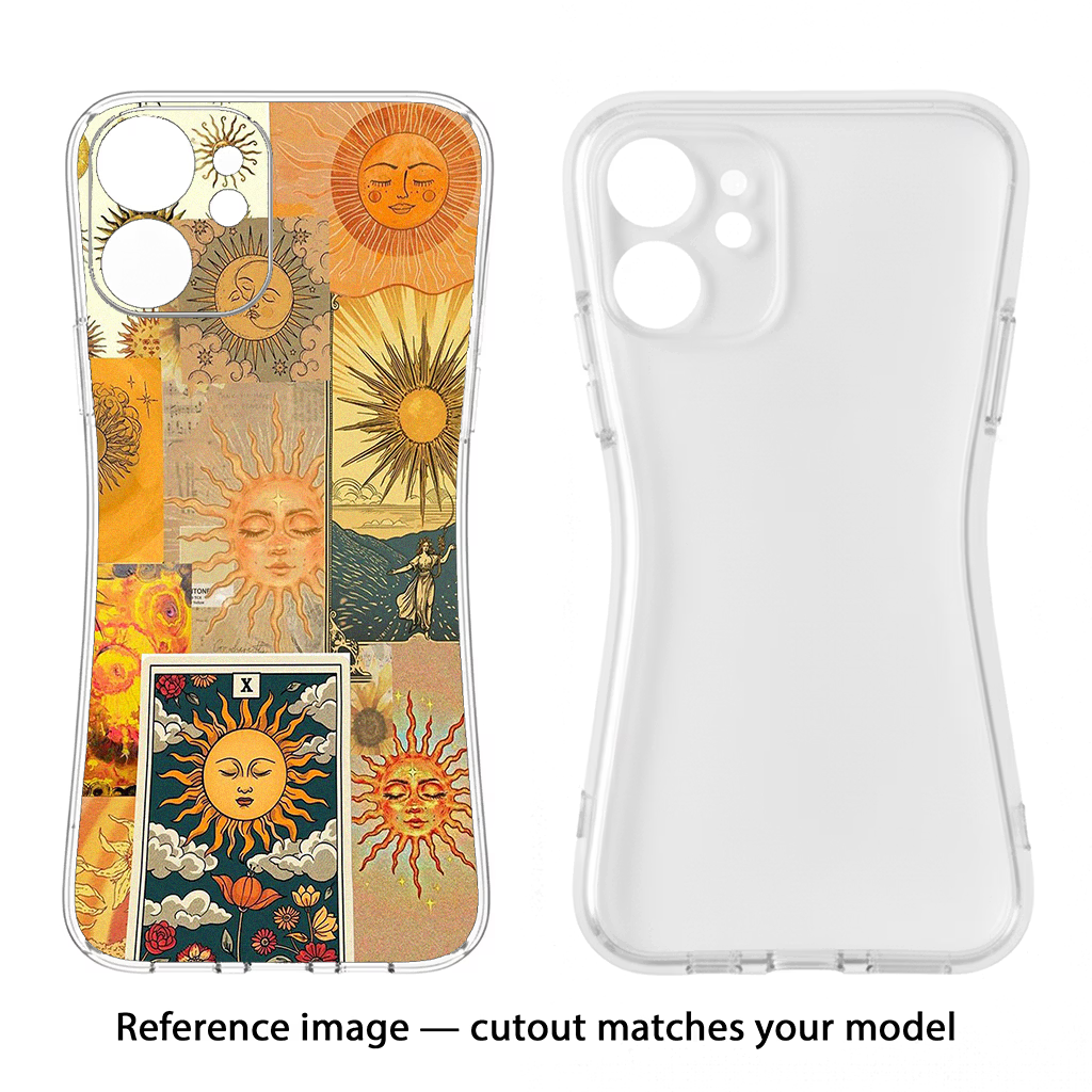 Sun CMF by Nothing Phone 1 Soft Case Back Cover by Casekaro