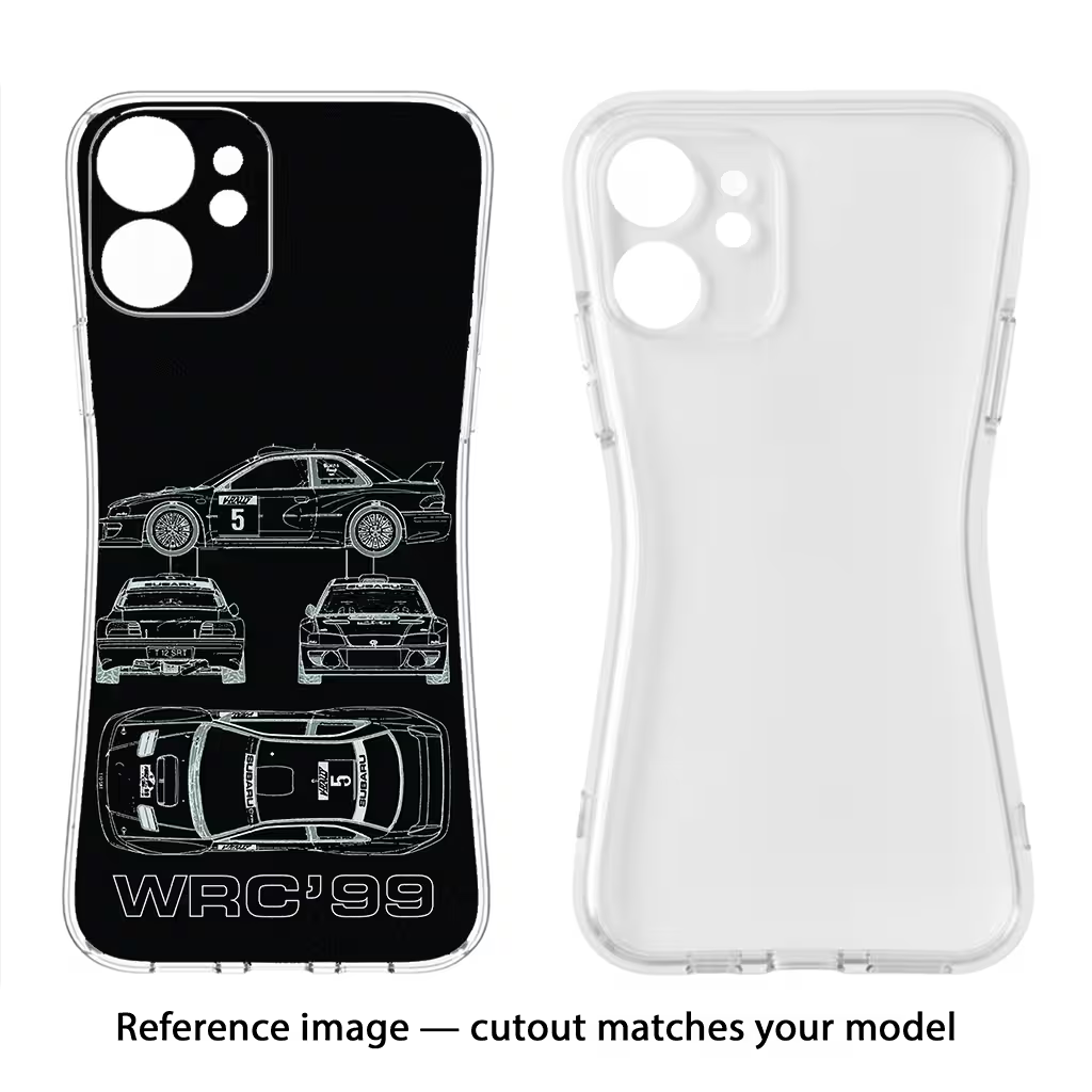 WRC'99 Samsung A56 5G Soft Case Back Cover by Casekaro