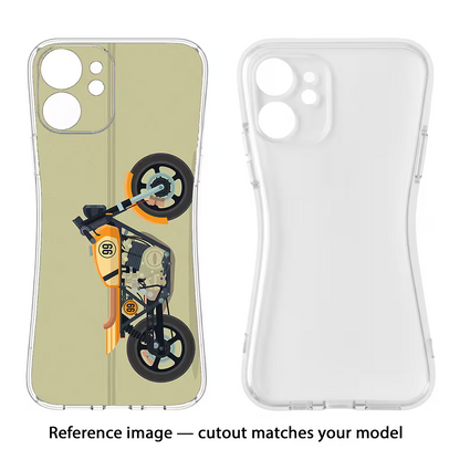 Vertical Speedster Realme 14 Pro Plus 5G Soft Case Back Cover by Casekaro