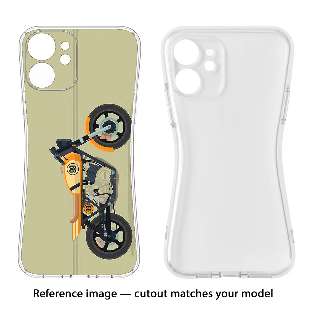Vertical Speedster Vivo T4x 5G Soft Case Back Cover by Casekaro