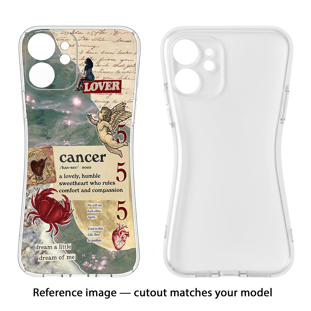 Cancer Zodiac CMF by Nothing Phone 1 Soft Case Back Cover by Casekaro
