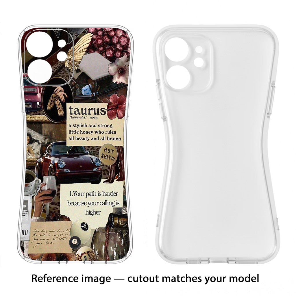 Taurus Zodiac CMF by Nothing Phone 1 Soft Case Back Cover by Casekaro