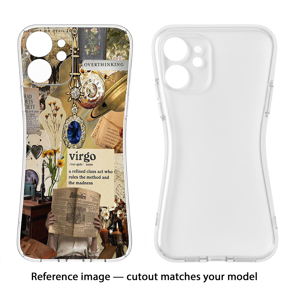 Virgo Zodiac CMF by Nothing Phone 1 Soft Case Back Cover by Casekaro